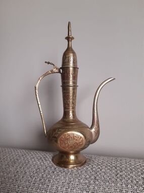 Antique Brass Pitcher